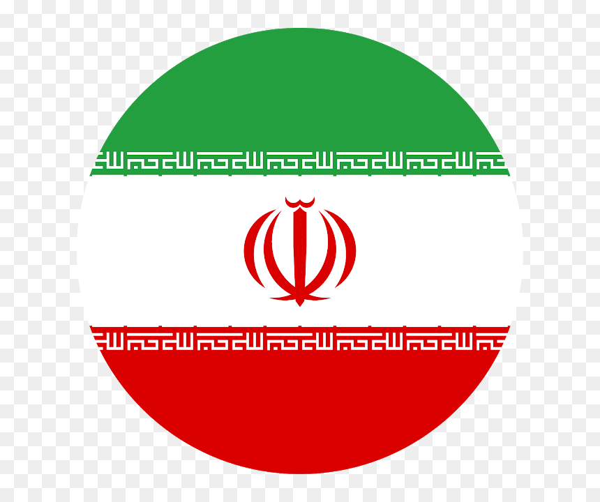 Iran Football Team Logo, HD Png Download - iran flag png