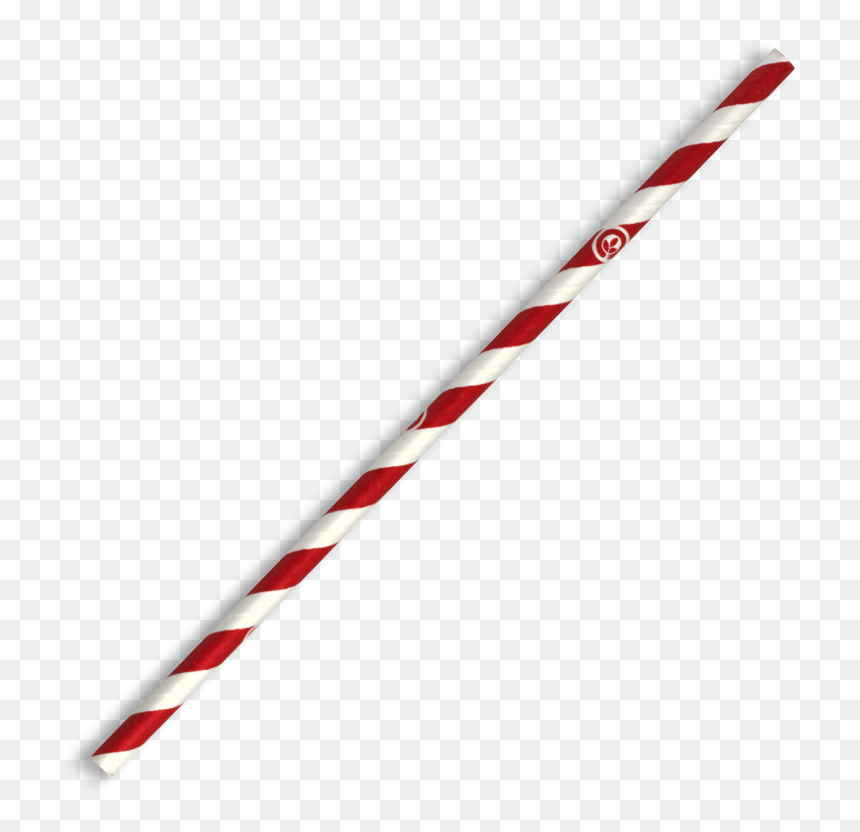6mm Regular Red Stripe Biostraw"
 Title="6mm Regular - Candy Cane Straight Png, Transparent Png - red stripe png