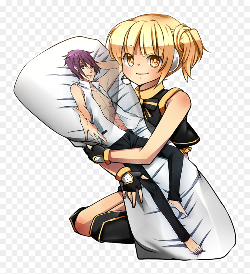 Clothing Human Hair Color Anime Joint Cartoon Mangaka - Billie Eilish Playboi Carti, HD Png Download - body pillow png