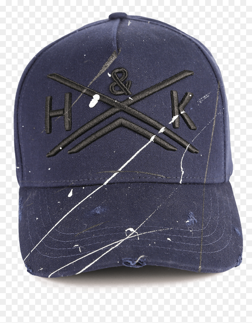 Navy Blue Paint Splatter Png - Baseball Cap, Transparent Png - blue paint splatter png