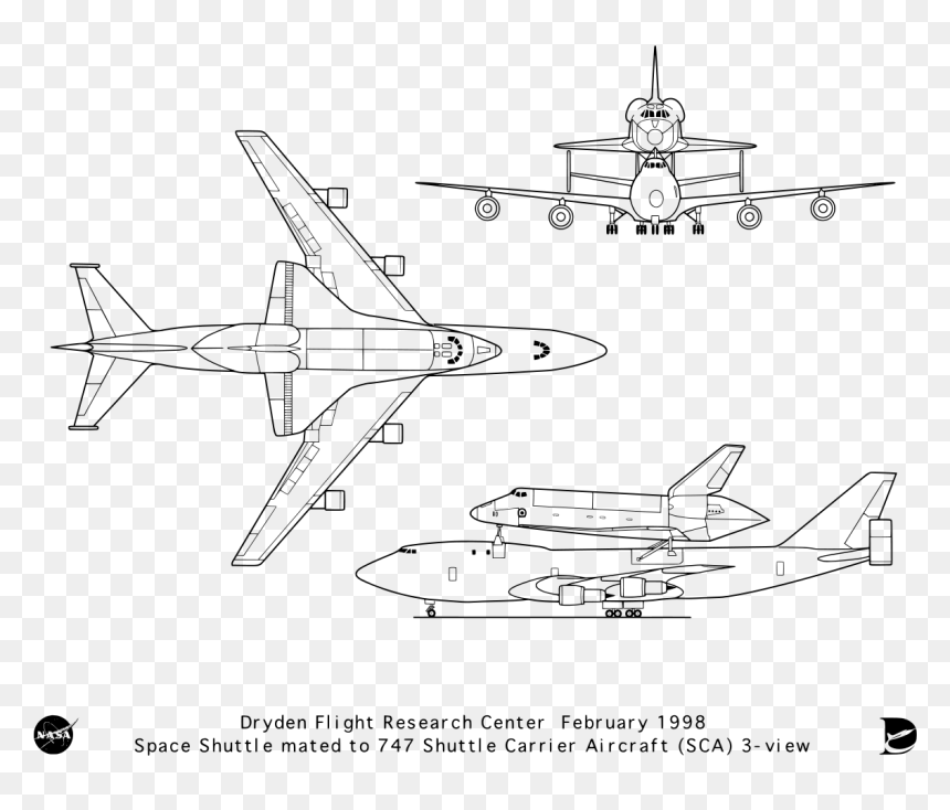 Shuttle Carrier Aircraft, HD Png Download - aircraft carrier png