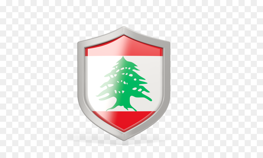 Download Flag Icon Of Lebanon At Png Format - Coat Of Arms Of Lebanon, Transparent Png - shield.png