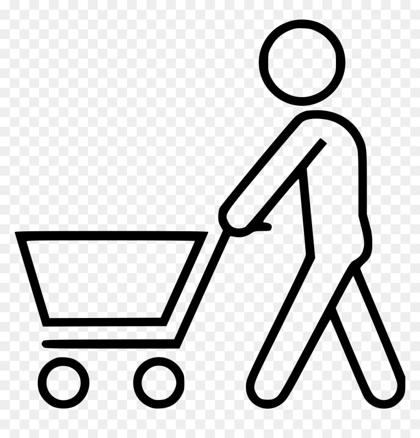 Groceries - Circle Shopping Cart Logo, HD Png Download - groceries png