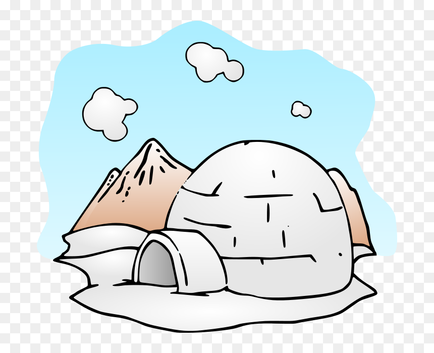 Clipart Igloo Png - Igloo Clipart, Transparent Png - igloo png