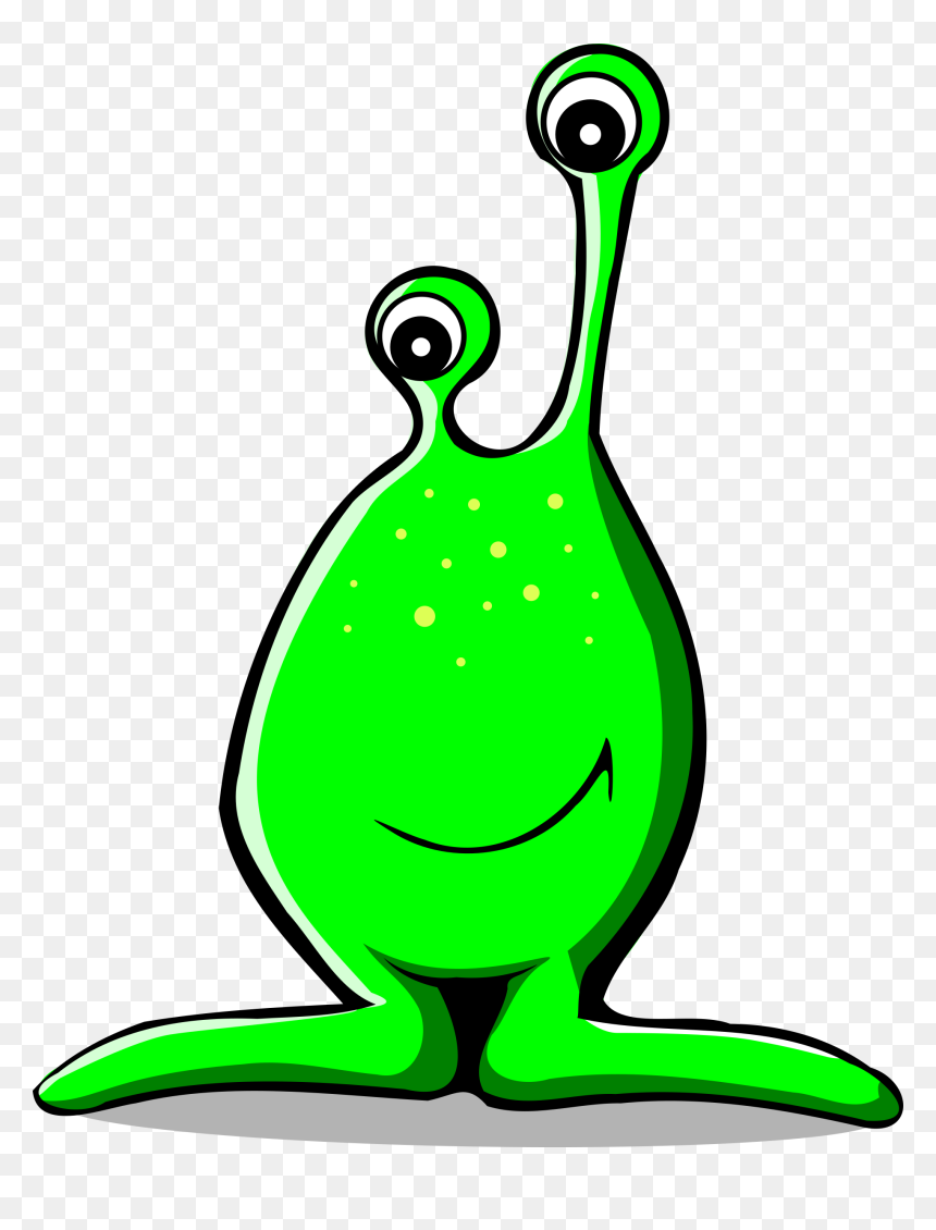 Comic Alien Clip Arts - Alien Clipart, HD Png Download - alien.png