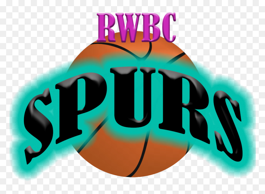2018-19 Rwbc Spurs - Basketball Clip Art, HD Png Download - spurs png