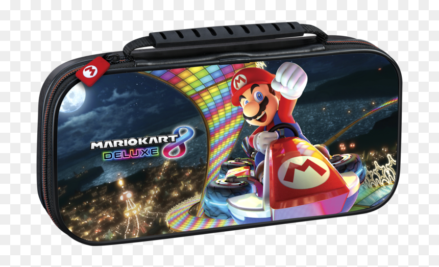 Transparent Mario Kart 8 Png - Nintendo Switch Mario Case, Png Download - mario kart 8 deluxe png