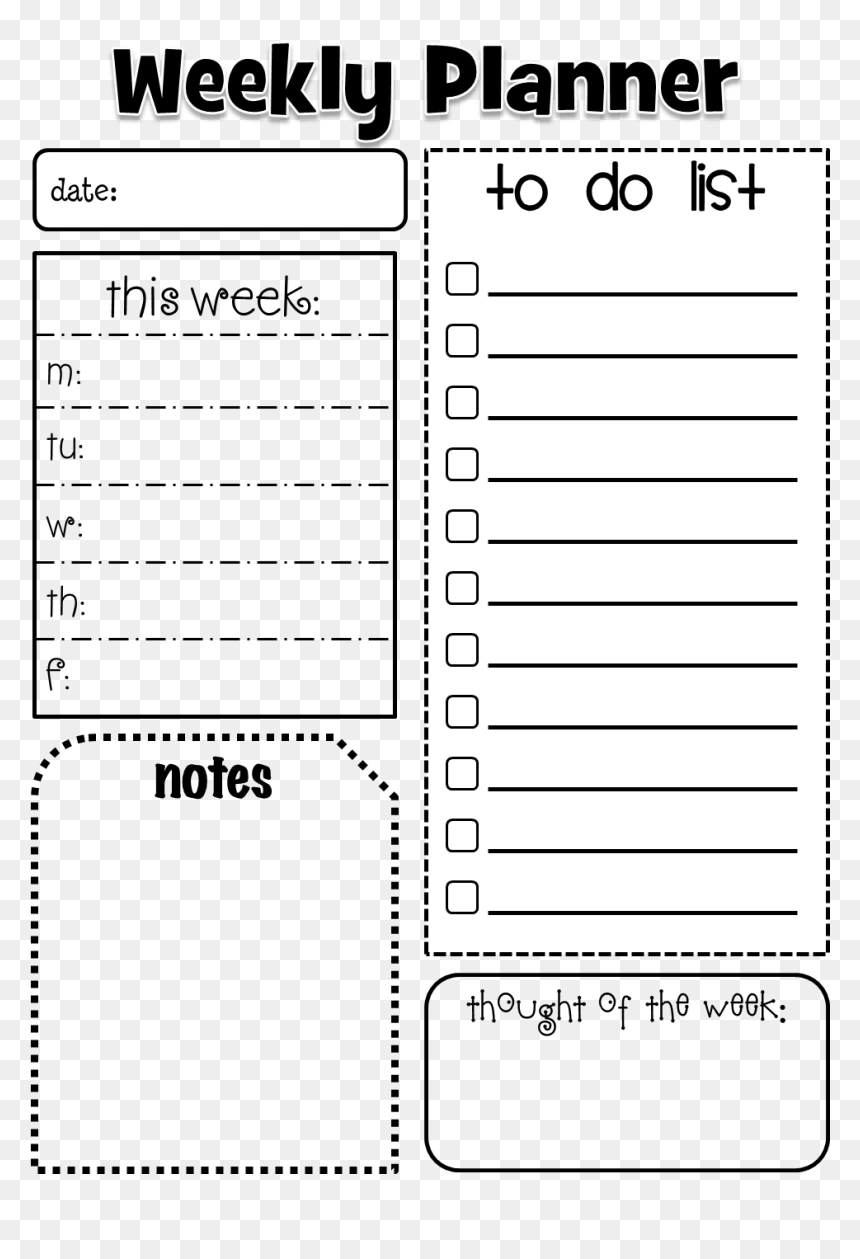 Wordle, HD Png Download - planner png