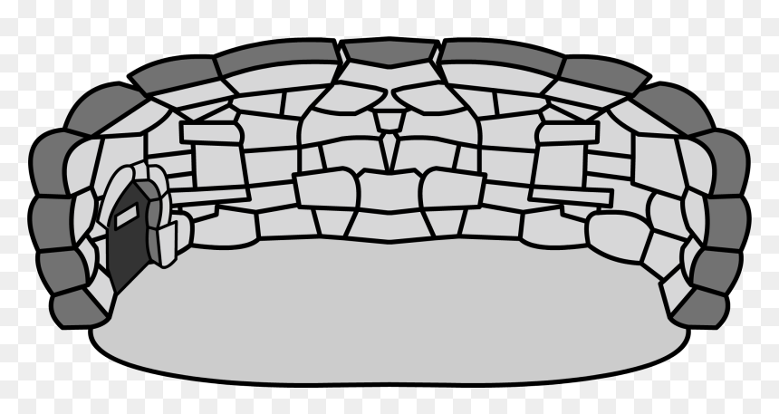 Secret Deluxe Stone Club - Secret Igloo Club Penguin, HD Png Download - igloo png
