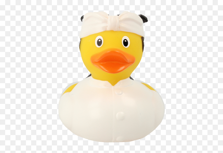 Lilalu Rubber Duck Balinese Frontal View - Penguin, HD Png Download - rubber ducky png