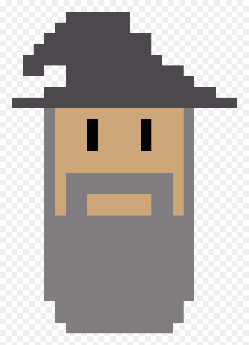 Cross-stitch Clipart , Png Download - Cherry Pixel Art, Transparent Png - gandalf png