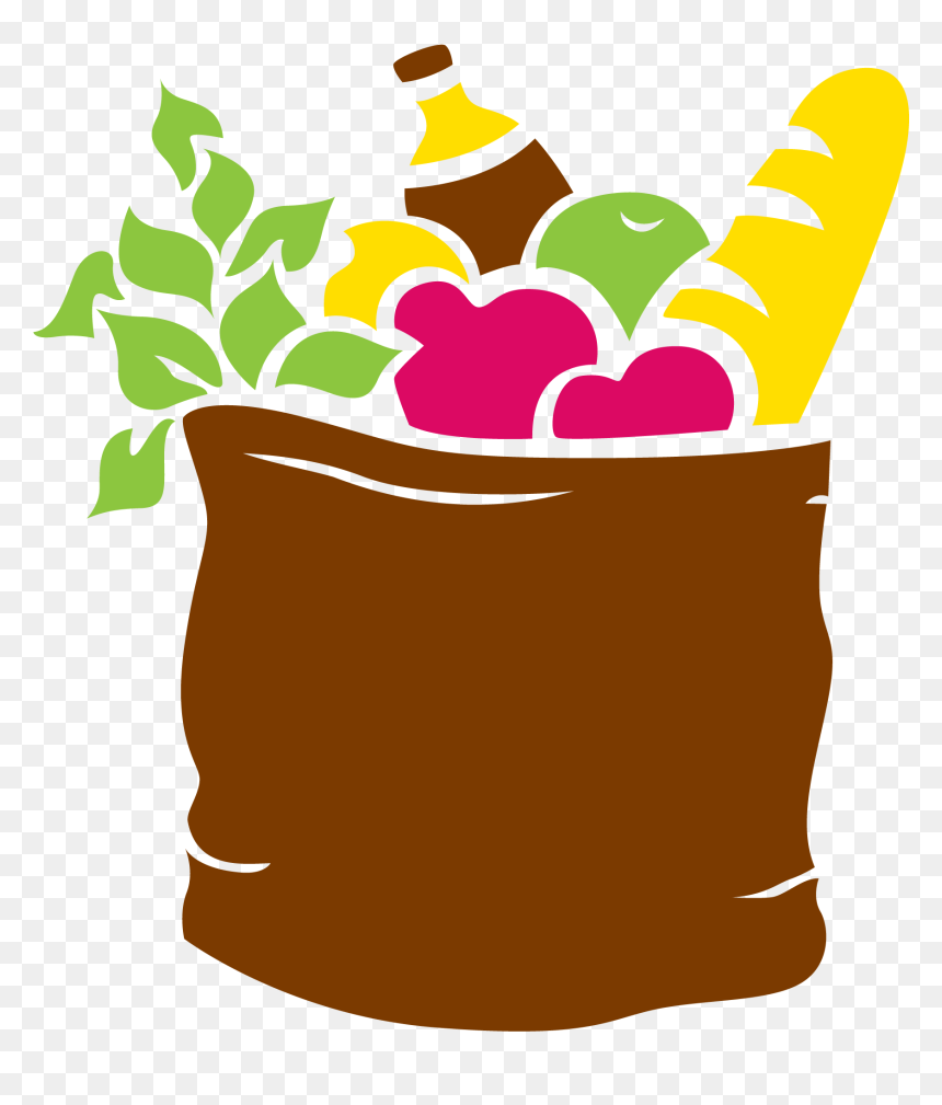 Hold A Food Drive - Grocery List Clip Art, HD Png Download - groceries png