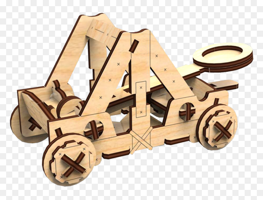 Wooden Block , Png Download - Catapult Transparent Background, Png Download - catapult png