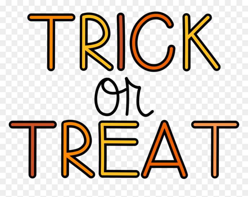 Clip Art Halloween Trick Or Treat, HD Png Download - trick or treat png