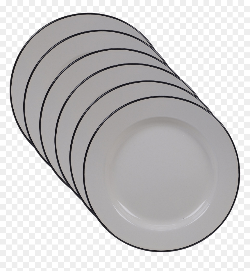 Series Of Enamel Plates - Serving Tray, HD Png Download - plates png