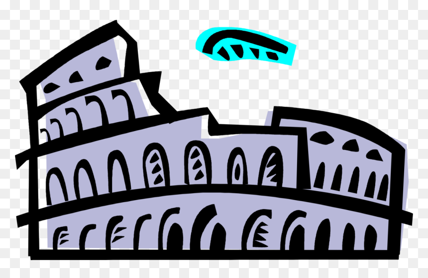Image Free Stock Forum Coliseum Amphitheater Image - Clipart Transparent Colosseum, HD Png Download - colosseum png