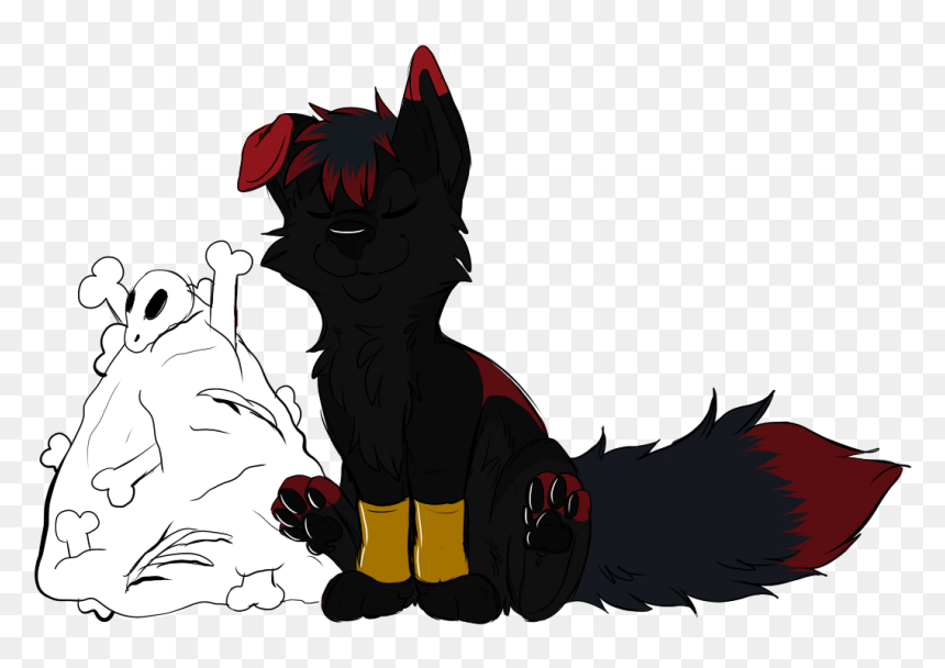 Puppy Jaketta And Her Pile Of Bones - Cartoon, HD Png Download - pile of bones png