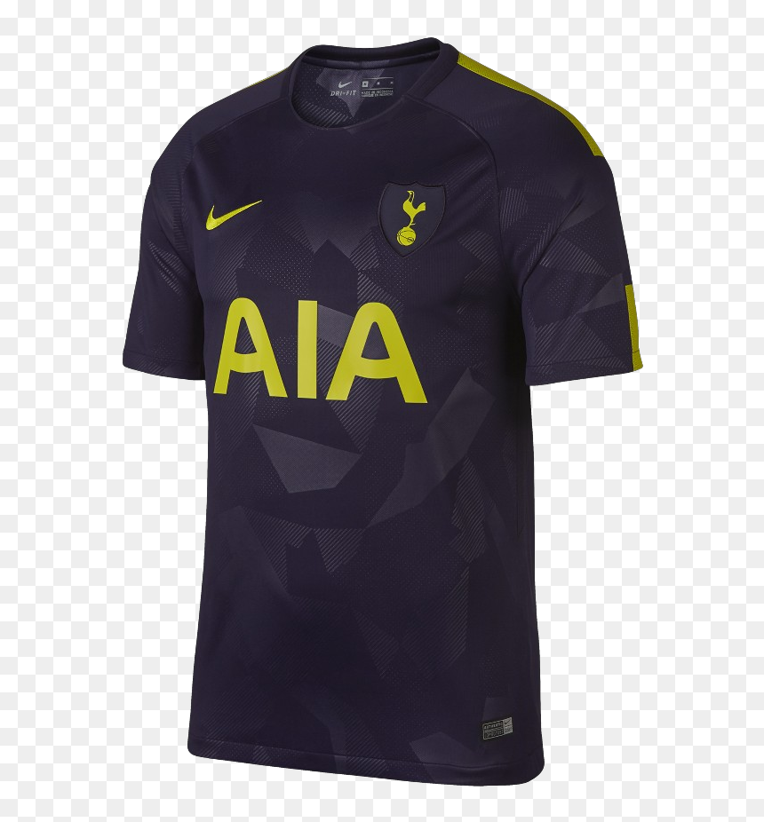 Tottenham Hotspur 17/18 3rd Jersey - Active Shirt, HD Png Download - spurs png