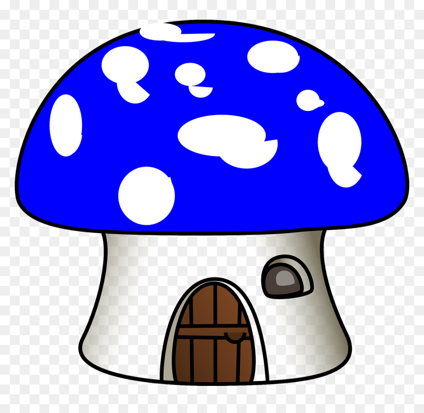 Cartoon Mushroom House, HD Png Download - igloo png