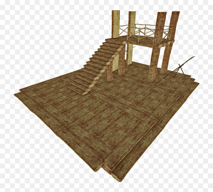 Largeraftfarket - Floor, HD Png Download - raft png