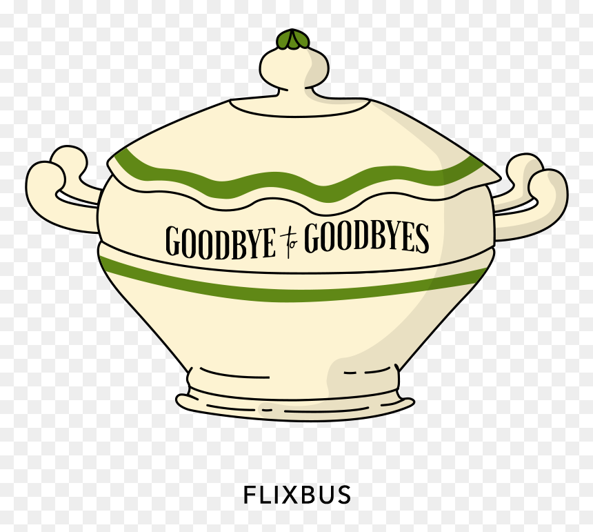 Flixbus Bowl - Illustration, HD Png Download - goodbye png