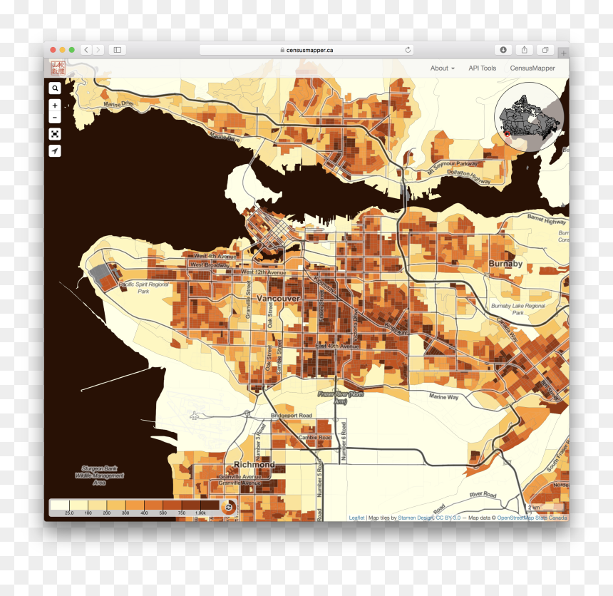 Geo Isochrones Vancouver Canada, HD Png Download - trick or treat png