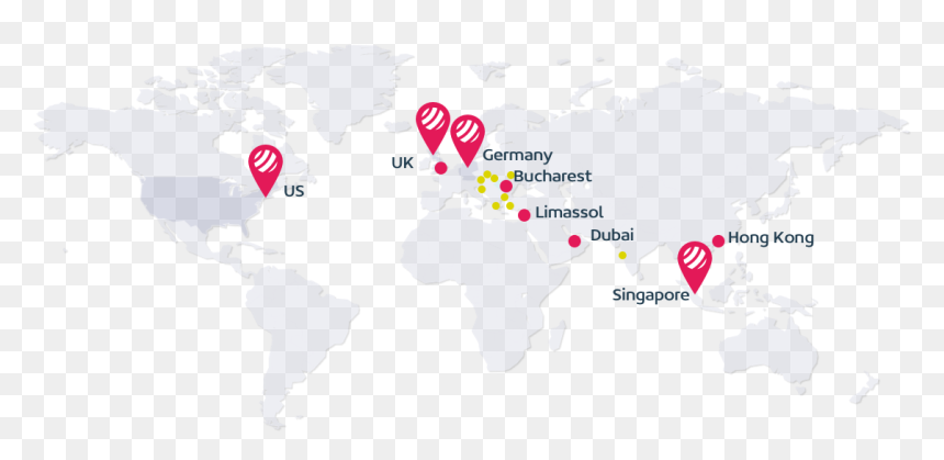 Map, HD Png Download - pins png