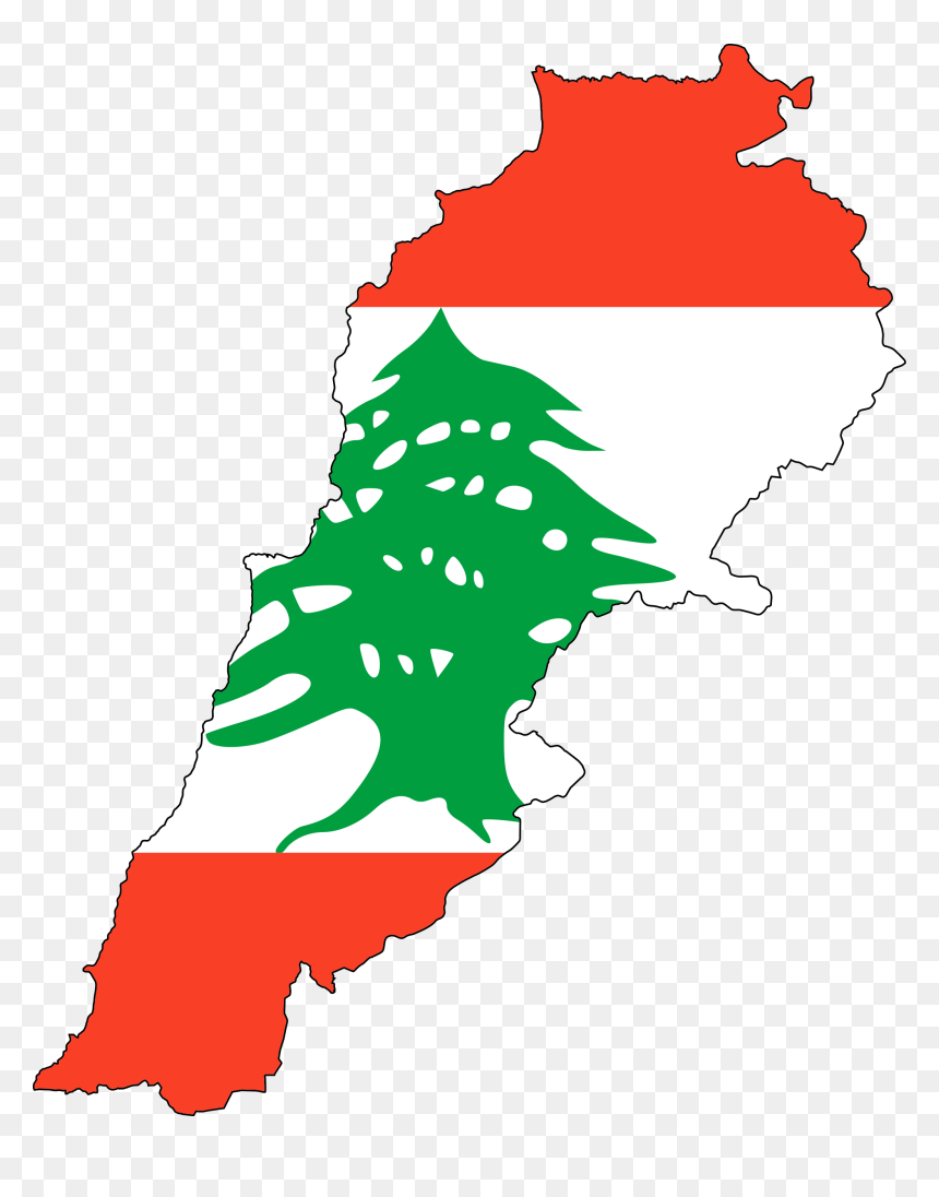 Cheap Iranian Steel Flooding Lebanon Report 23544 - Lebanon Flag Map, HD Png Download - iran flag png