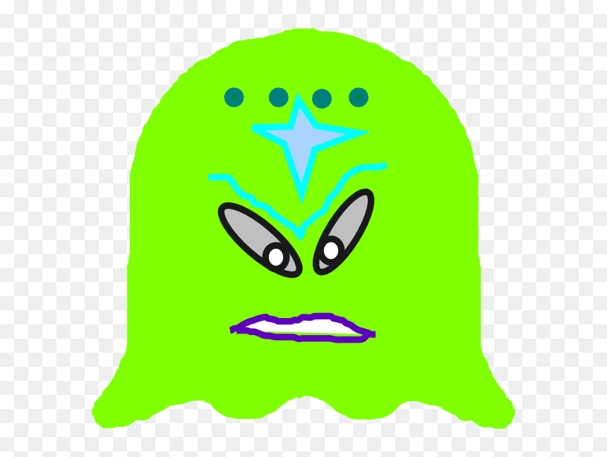 Pacman Alien Svg Clip Arts - Clip Art, HD Png Download - alien.png