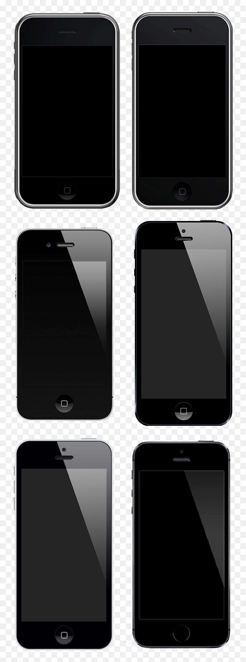 Iphone Montage, HD Png Download - iphone 5s png