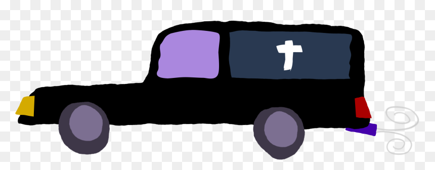 Crooked Funeral Car 1 Clip Arts - Italian Funeral With 2 Coffins, HD Png Download - funeral png