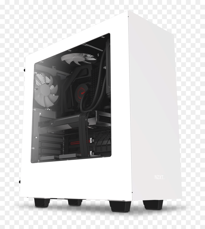 Nzxt S340, HD Png Download - gaming computer png