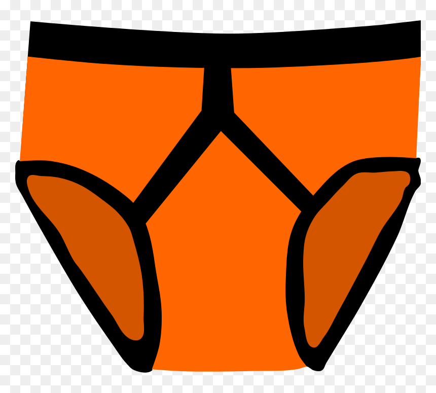 Mens Briefs Clipart - Underwear Clipart, HD Png Download - underwear png