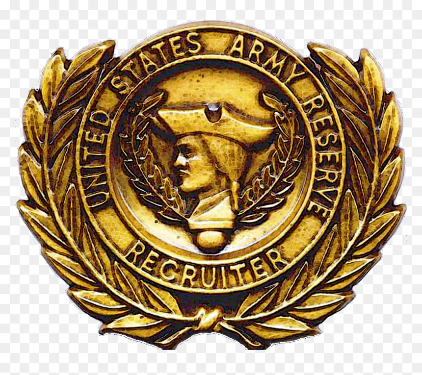 Us Army Reserve Recruiter Badge, HD Png Download - us army png