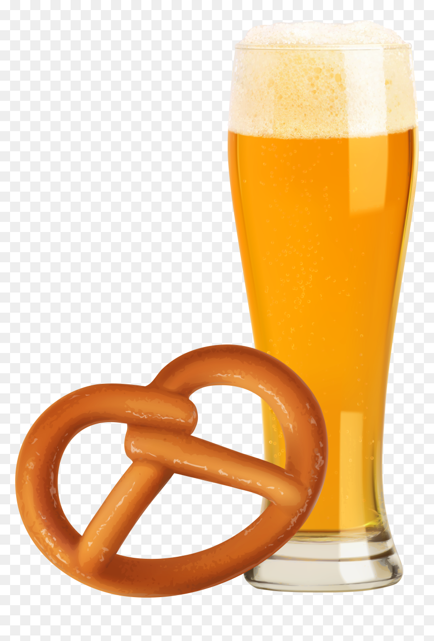 28 Collection Of Oktoberfest Beer Clipart High Quality - Beer Oktoberfest Clipart, HD Png Download - pretzel png