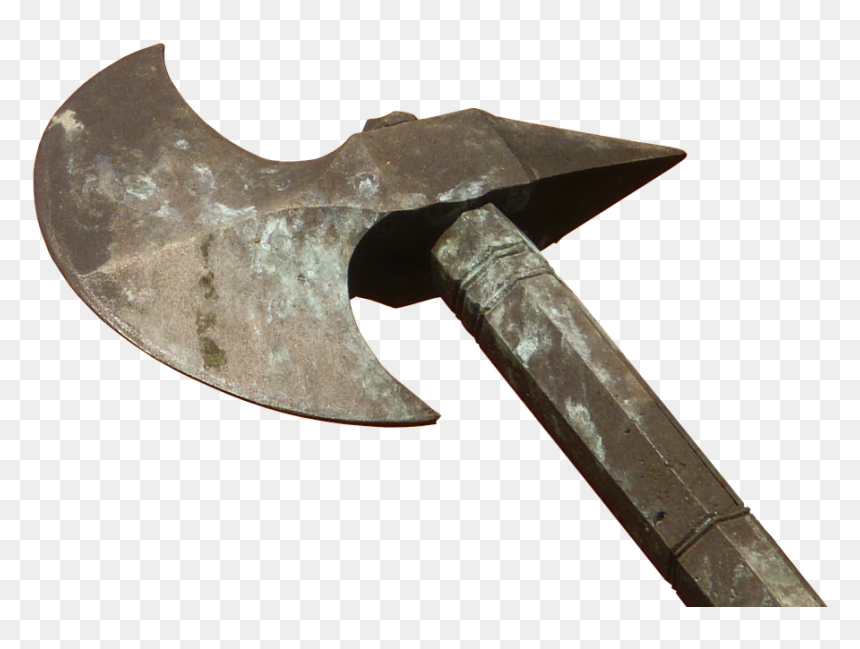 Battle Axe Middle Ages Halberd Weapon - Battle Axe Middle Ages, HD Png Download - battle axe png