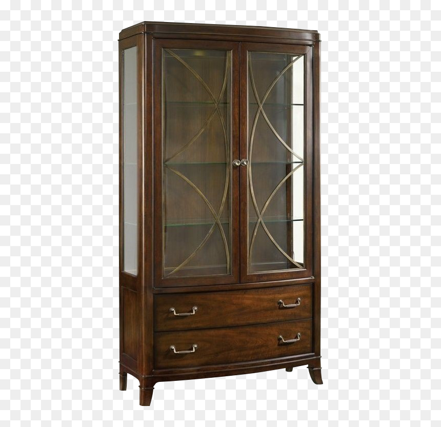 China Cabinet Png Photos - Hooker Furniture Palisade Display China, Transparent Png - cabinet png