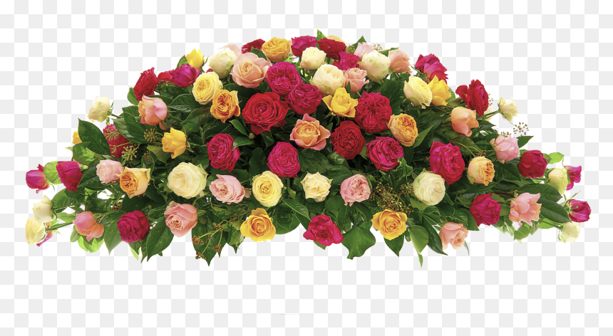 Garden Roses, HD Png Download - funeral png
