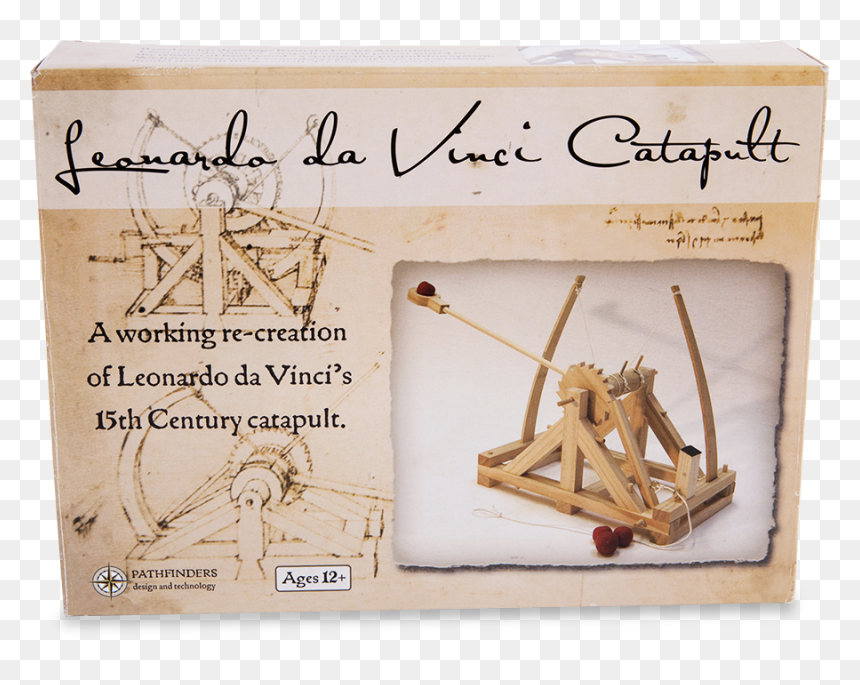 Leonardo Da Vinci Catapult , Png Download - Parts Of Leonardo Da Vinci Catapult, Transparent Png - catapult png