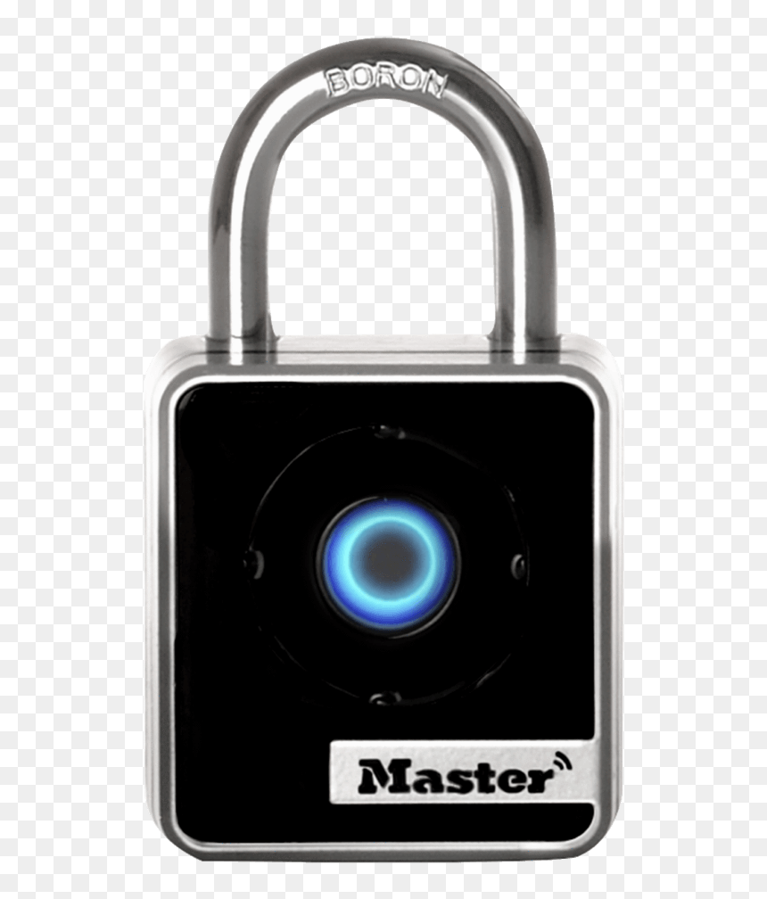 Master Lock 47mm Smart Indoor & Gym Locker Bluetooth - Bluetooth Padlock, HD Png Download - padlock png