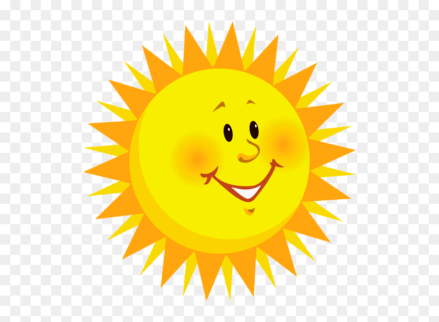 Sun Clip Art Transparent, HD Png Download - summer clipart png