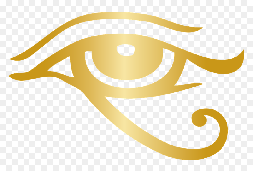 Egyptian Clipart Ancient Times - Eye Of Horus Gold, HD Png Download - egypt png