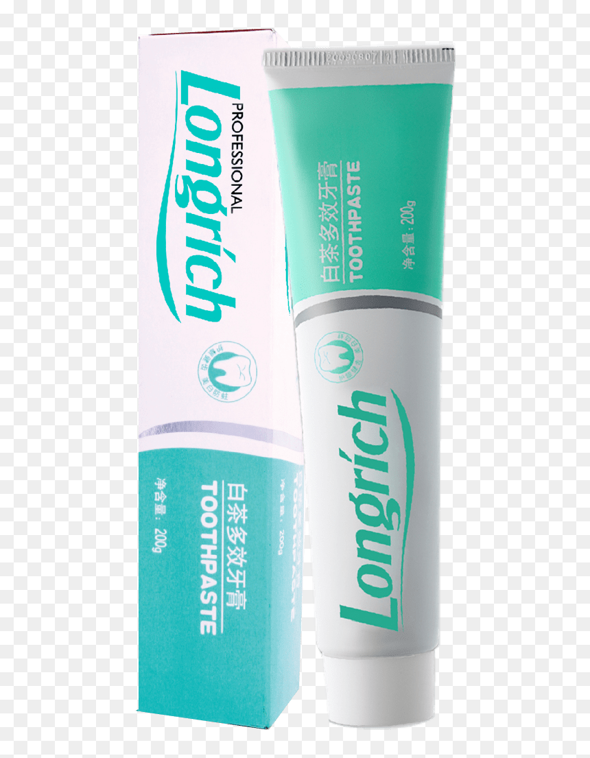 Longrich Toothpaste 200g , Png Download - Longrich, Transparent Png - toothpaste png