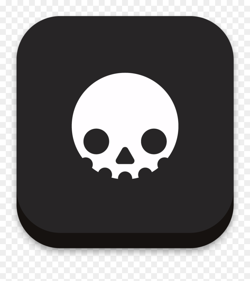 Skull, HD Png Download - skull icon png