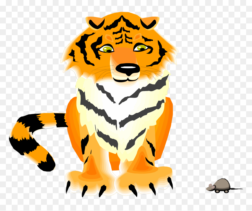 Tigger And Mouse Clipart Png Image Download - Animated Tiger, Transparent Png - tigger png