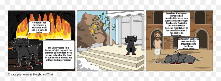 Three Mane Greek Gods, HD Png Download - cerberus png