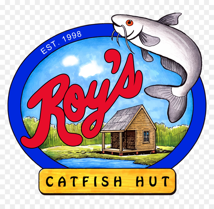 Roys Catfish Hut - Great White Shark, HD Png Download - catfish png