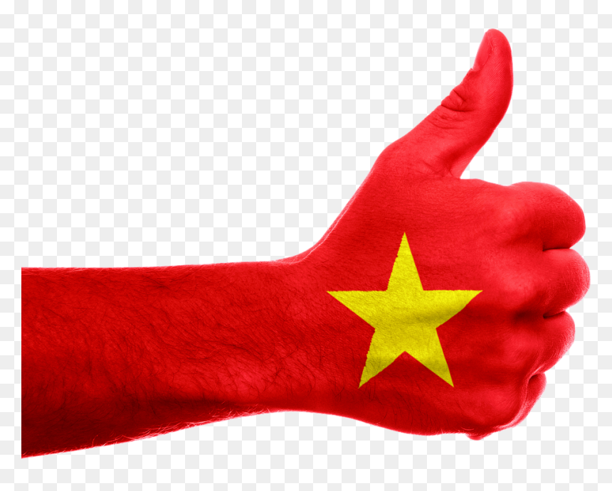 Download Vietnam Flag Transparent Background - Vietnam Flag, HD Png Download - vietnam flag png