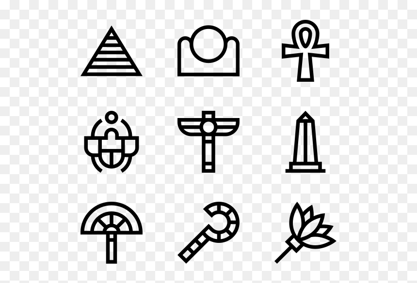 Barber Shop Logos Vector, HD Png Download - egypt png