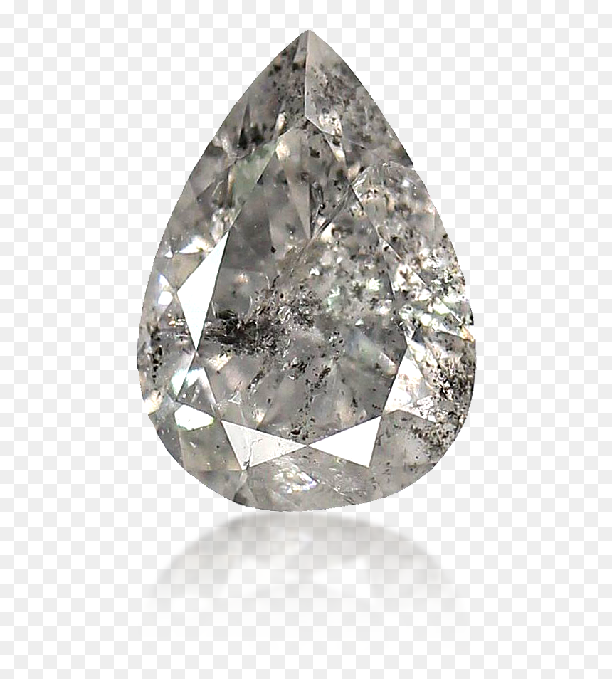 Salt And Pepper Diamond For Engagement Rings - Diamond Salt And Pepper Gray, HD Png Download - loose diamonds png